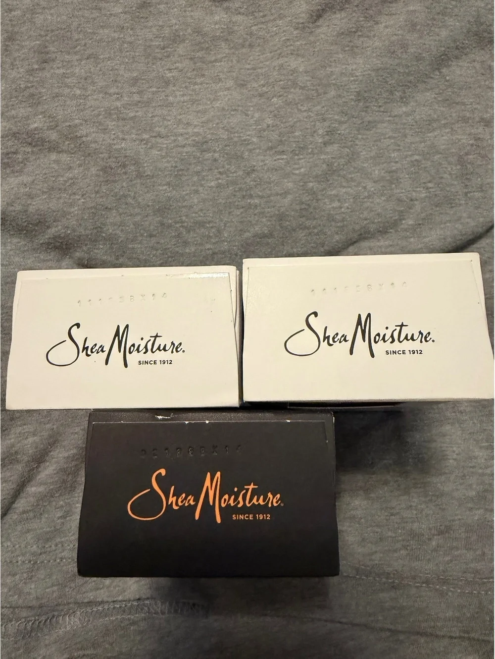 3 Bars of SheaMoisture Soap, 1 African Black Soap & 2 100% Virgin coconut Oink